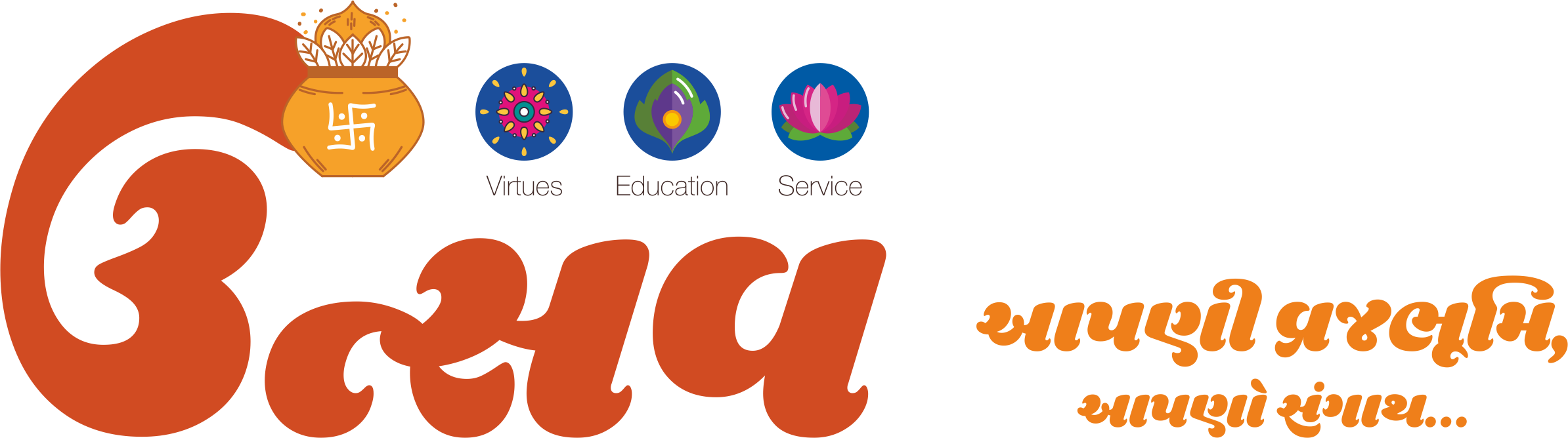 Vrajbhoomi Ashram Logo